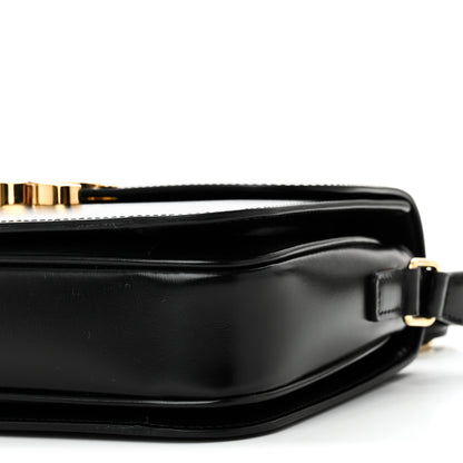 Celine Shiny Calfskin Medium Triomphe Black 10 of 10