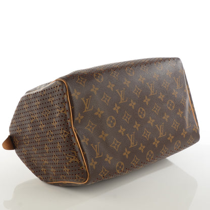 Louis Vuitton Monogram Perforated Speedy 30 Orange 4 of 9