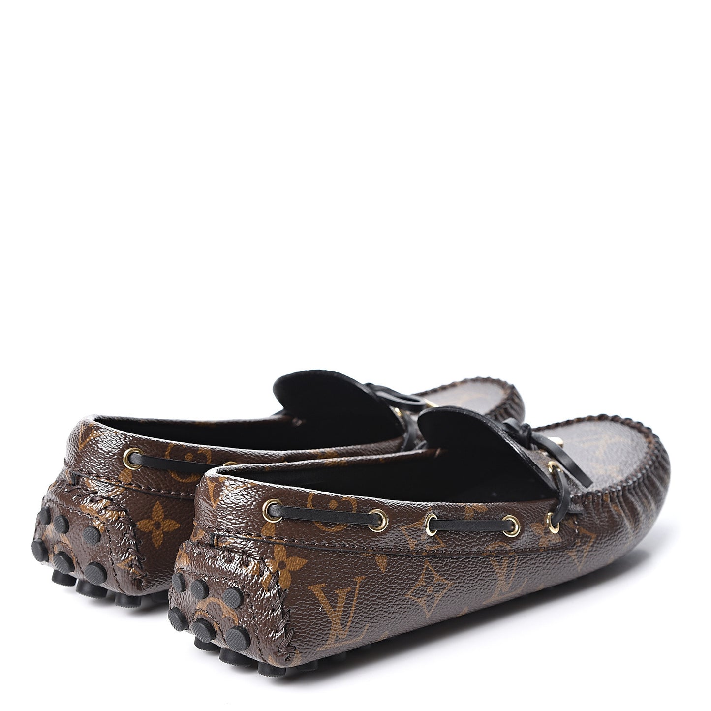 Patent Monogram Gloria Loafers 38