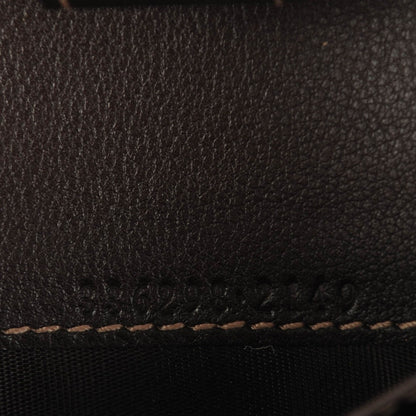Gucci GG Supreme Monogram Travel Document Case Dark Brown 6 of 7