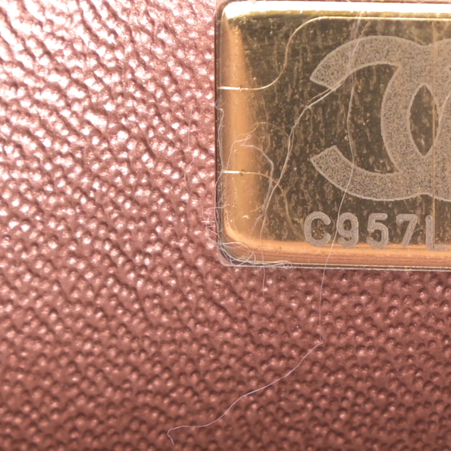 Chanel Metallic Grained Calfskin Quilted 2.55 Reissue Mini Flap Copper Pink 7 of 11