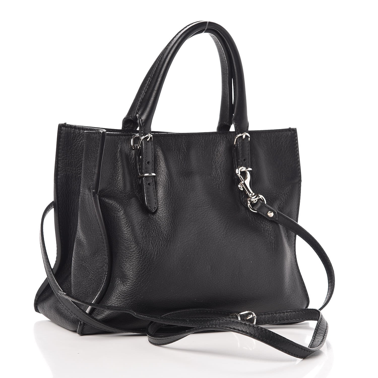 Balenciaga Calfskin Papier Mini A4 Tote Black 3 of 11