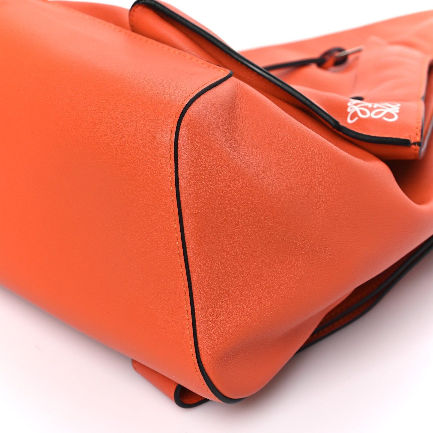 Soft Grained Calfskin Anton Sling Pumpkin