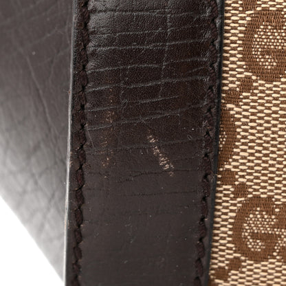 Gucci Monogram Bamboo Bullet Bag Dark Brown 11 of 14