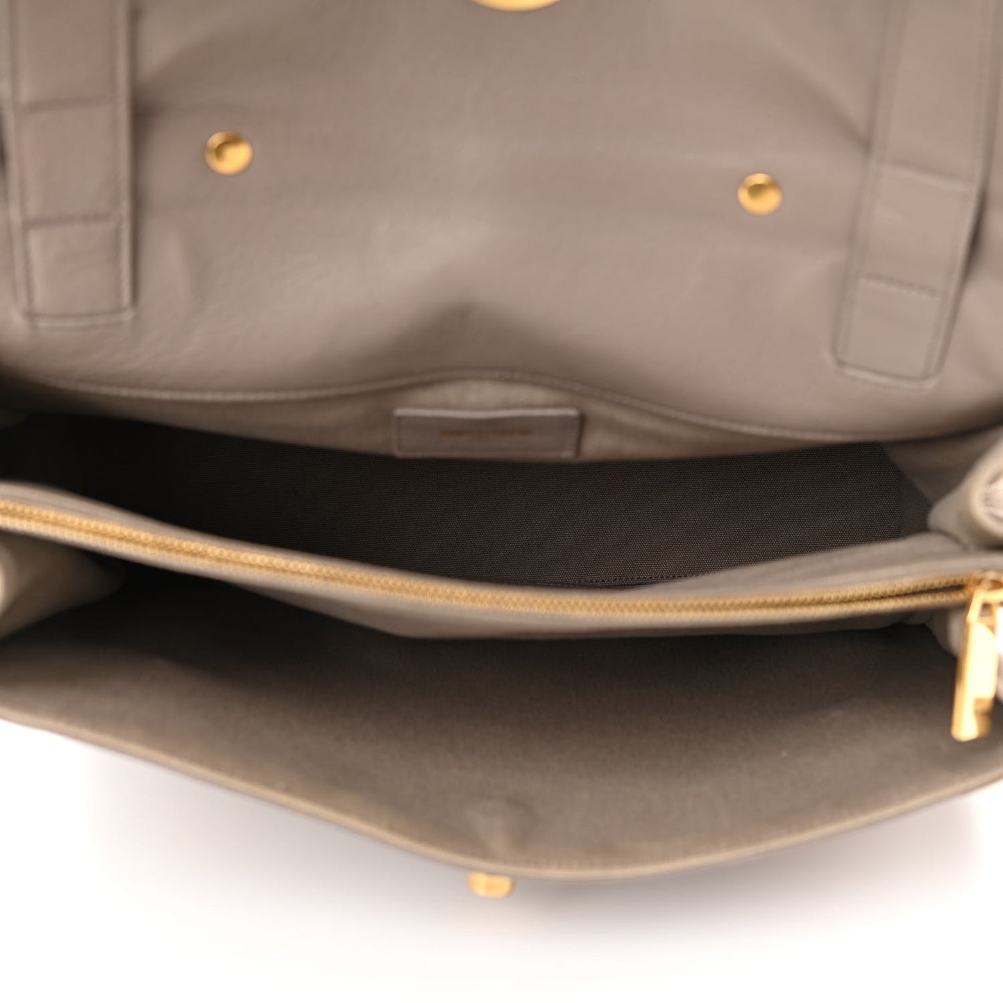 Calfskin Canvas Medium Muse Two Grey