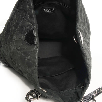 Chanel Iridescent Calfskin VIP Large Tote Black 5 of 7