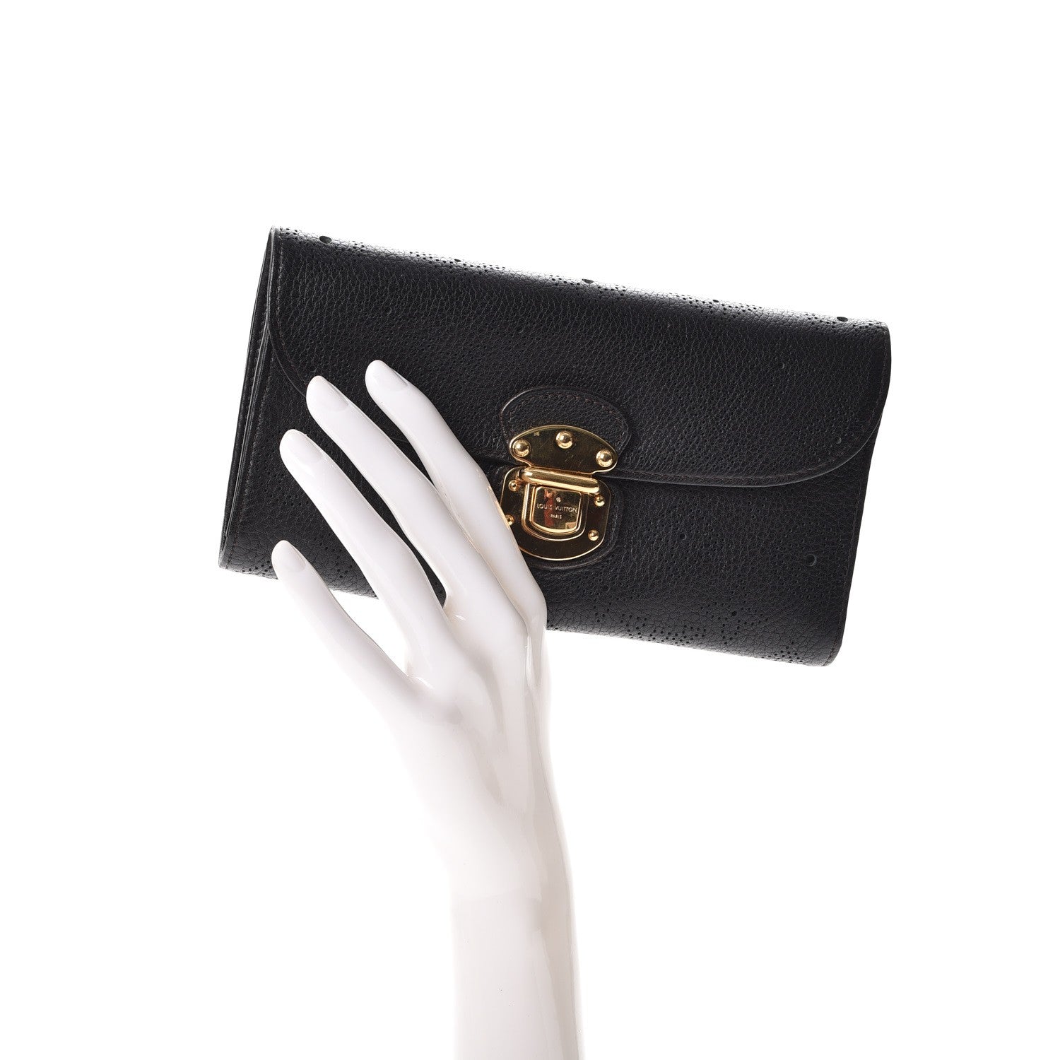 Louis Vuitton Mahina Amelia Wallet Black 2 of 11