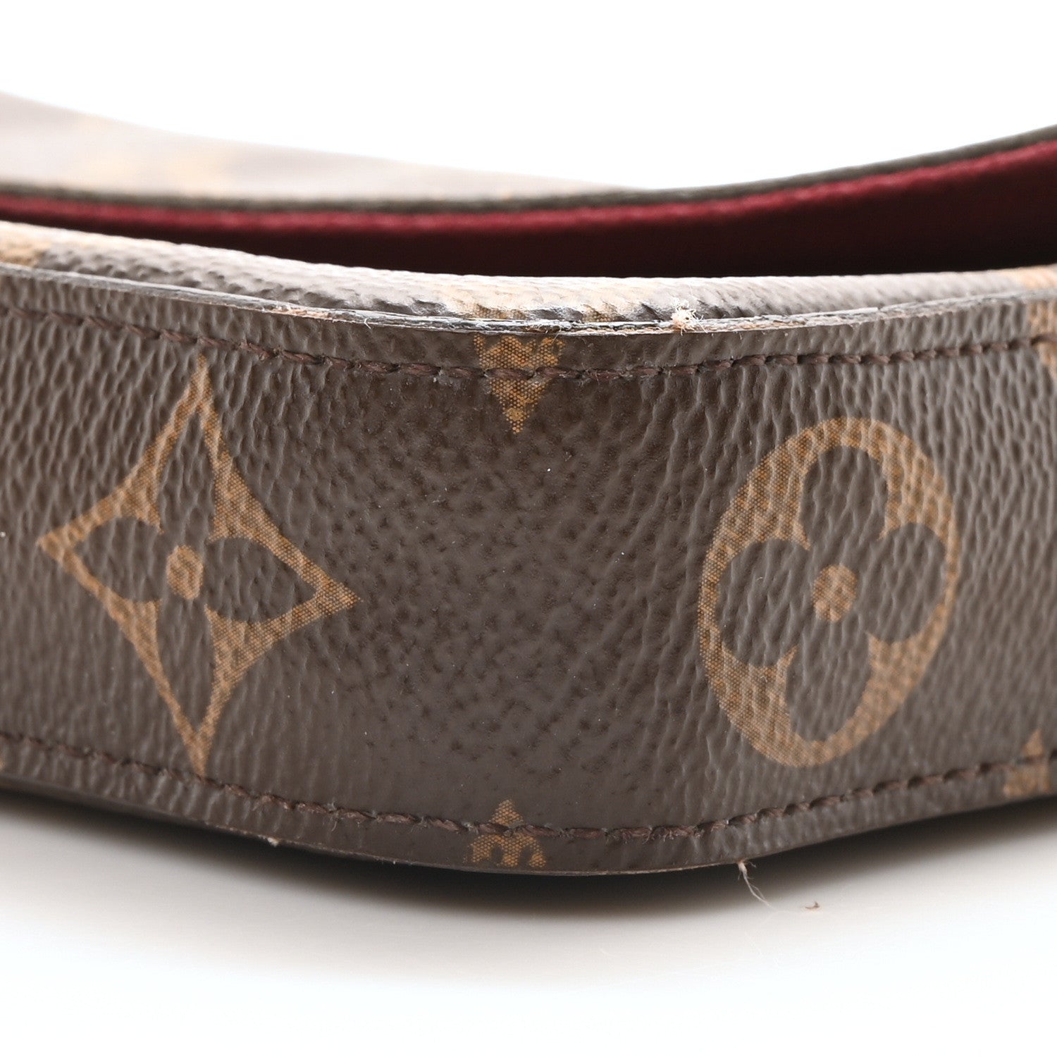 Louis Vuitton Monogram Pochette Felicie Chain Wallet Fuchsia 9 of 9
