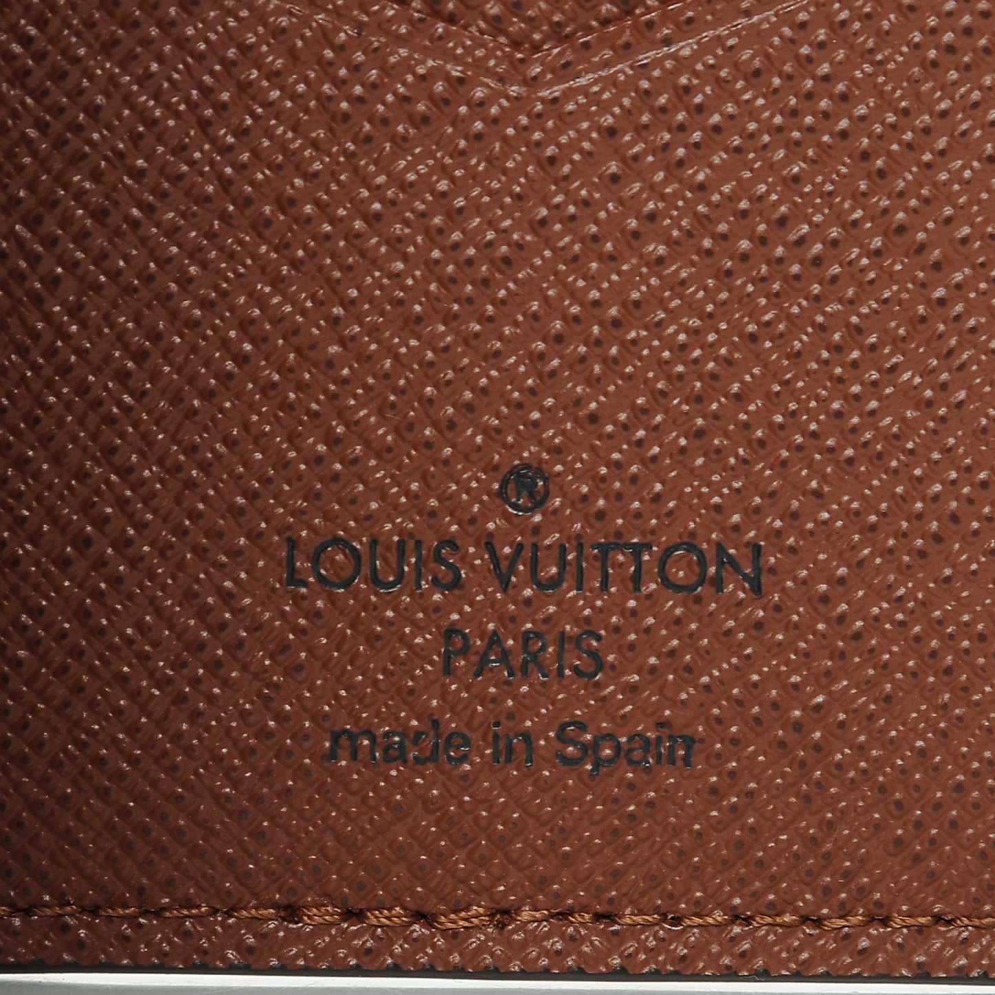 Monogram Pocket Organizer NM