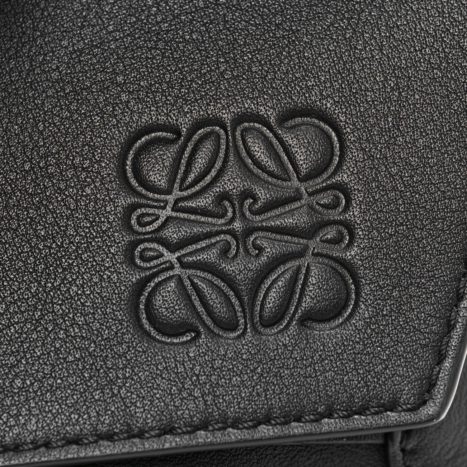 Loewe Calfskin Puzzle Hobo Black 8 of 8