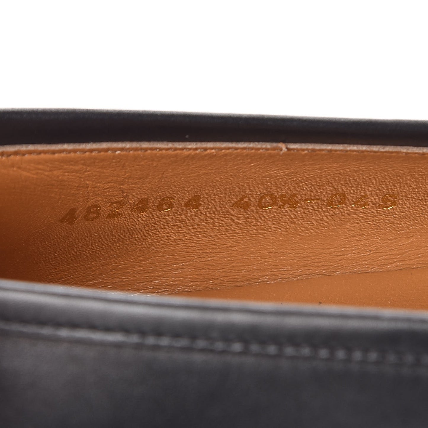 Calfskin Womens Jordaan Loafers 40.5 Black