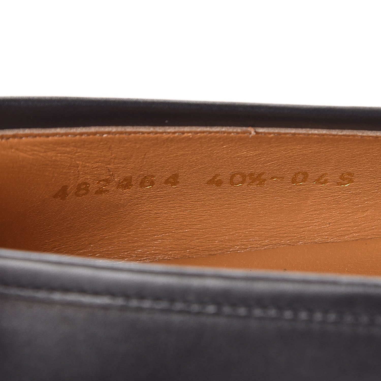 Gucci Calfskin Womens Jordaan Loafers 40.5 Black 8 of 9