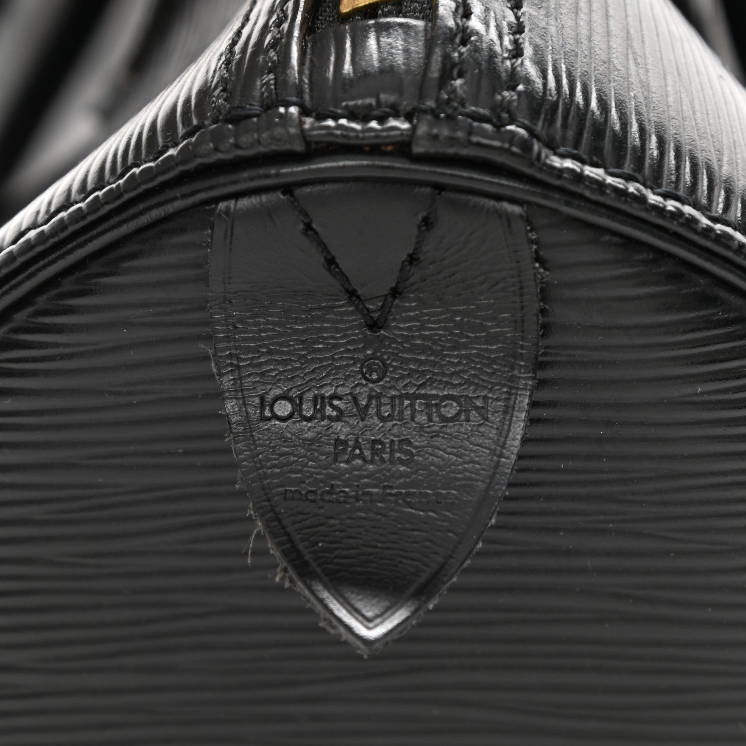 Louis Vuitton Epi Speedy 30 Black 5 of 8