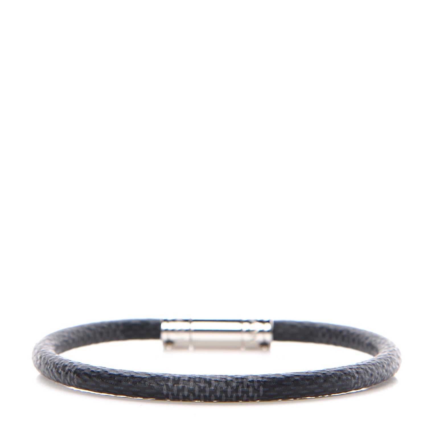 Louis Vuitton Damier Graphite Keep It Bracelet 19 3 of 7