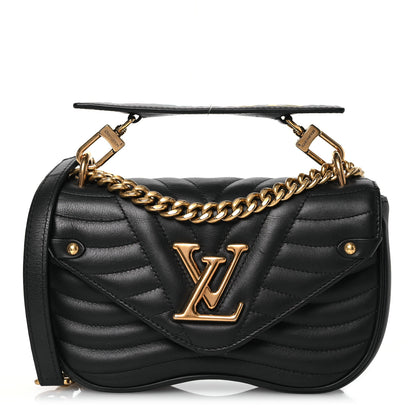 Louis Vuitton Calfskin New Wave Chain PM Black 1 of 19