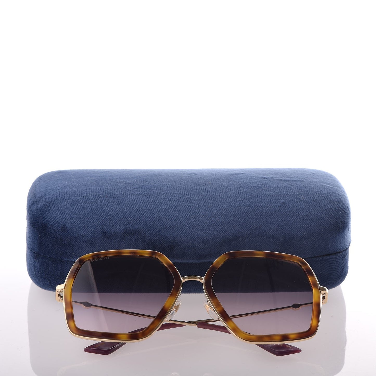 Square Frame GG0106S Sunglasses Tortoise