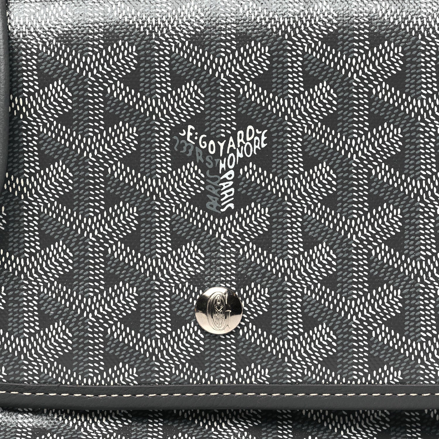 Goyard Goyardine Plumet Wallet Clutch Grey 6 of 8