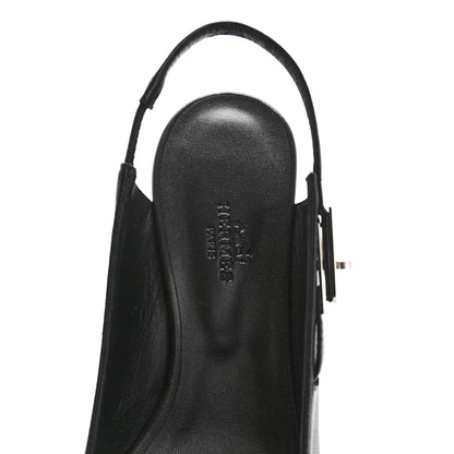 Hermes Nappa Lover 80 Pumps 39.5 Black 7 of 10