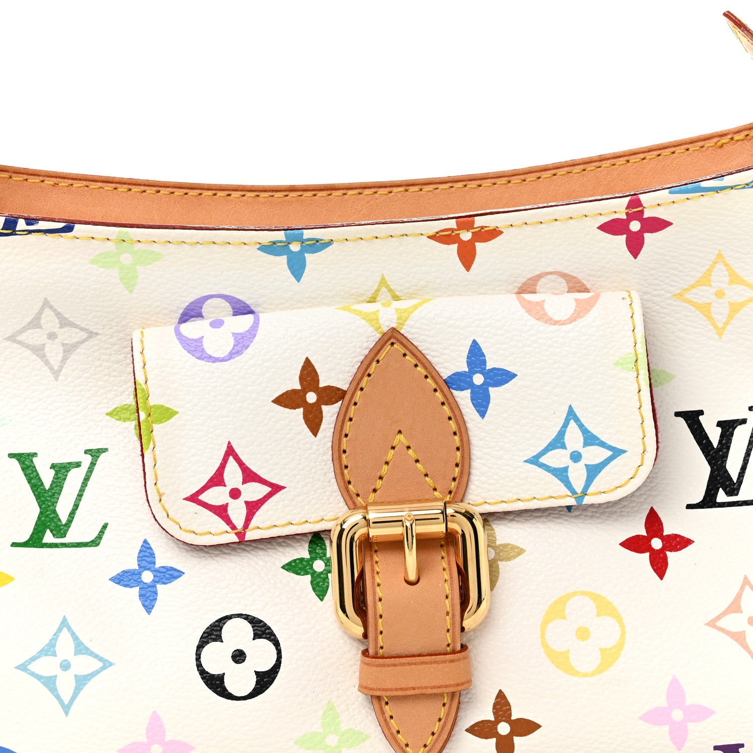 Louis Vuitton Monogram Multicolor Eliza White 7 of 10