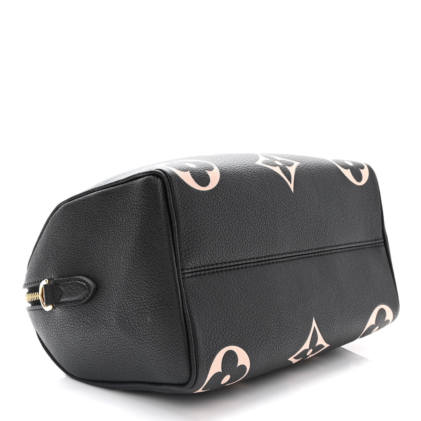 Empreinte Monogram Giant Speedy Bandouliere 25 Black Beige