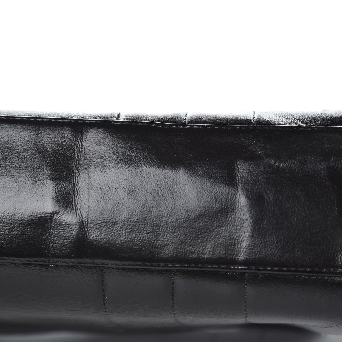 Lambskin Vertical Quilted CC Flap Shoulder Bag Black