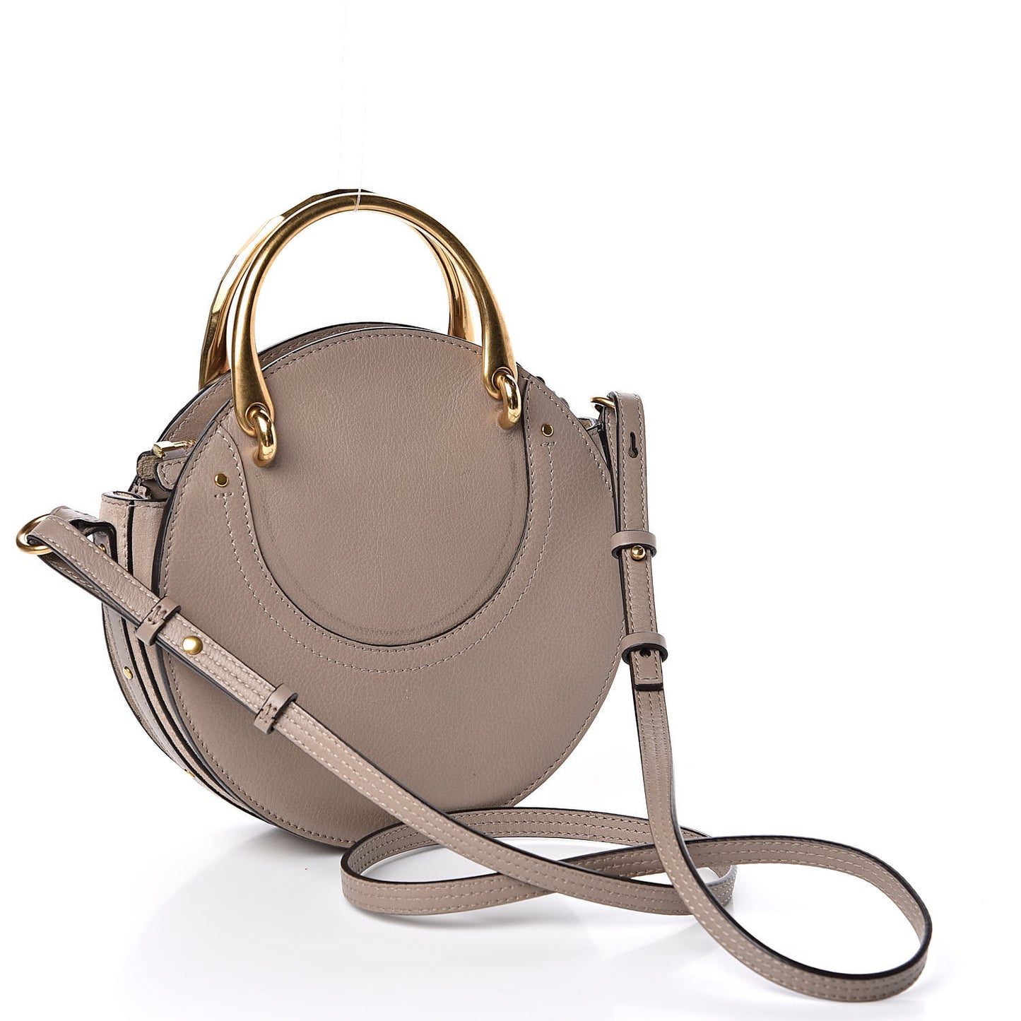 Calfskin Suede Small Pixie Bag Motty Grey