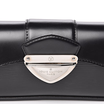 Louis Vuitton Epi Montaigne Clutch Black 10 of 10