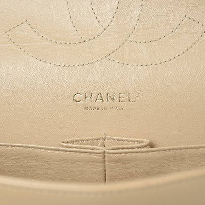 Chanel Caviar Quilted Jumbo Double Flap Beige Clair 6 of 13