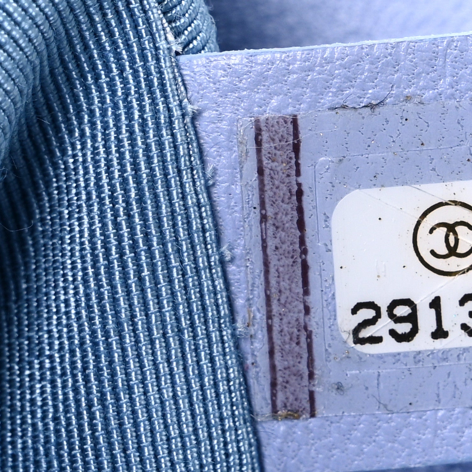 Chanel Jersey Lambskin Quilted Medium Chanel 19 Flap Light Blue 7 of 11