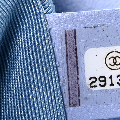 Chanel Jersey Lambskin Quilted Medium Chanel 19 Flap Light Blue 7 of 11