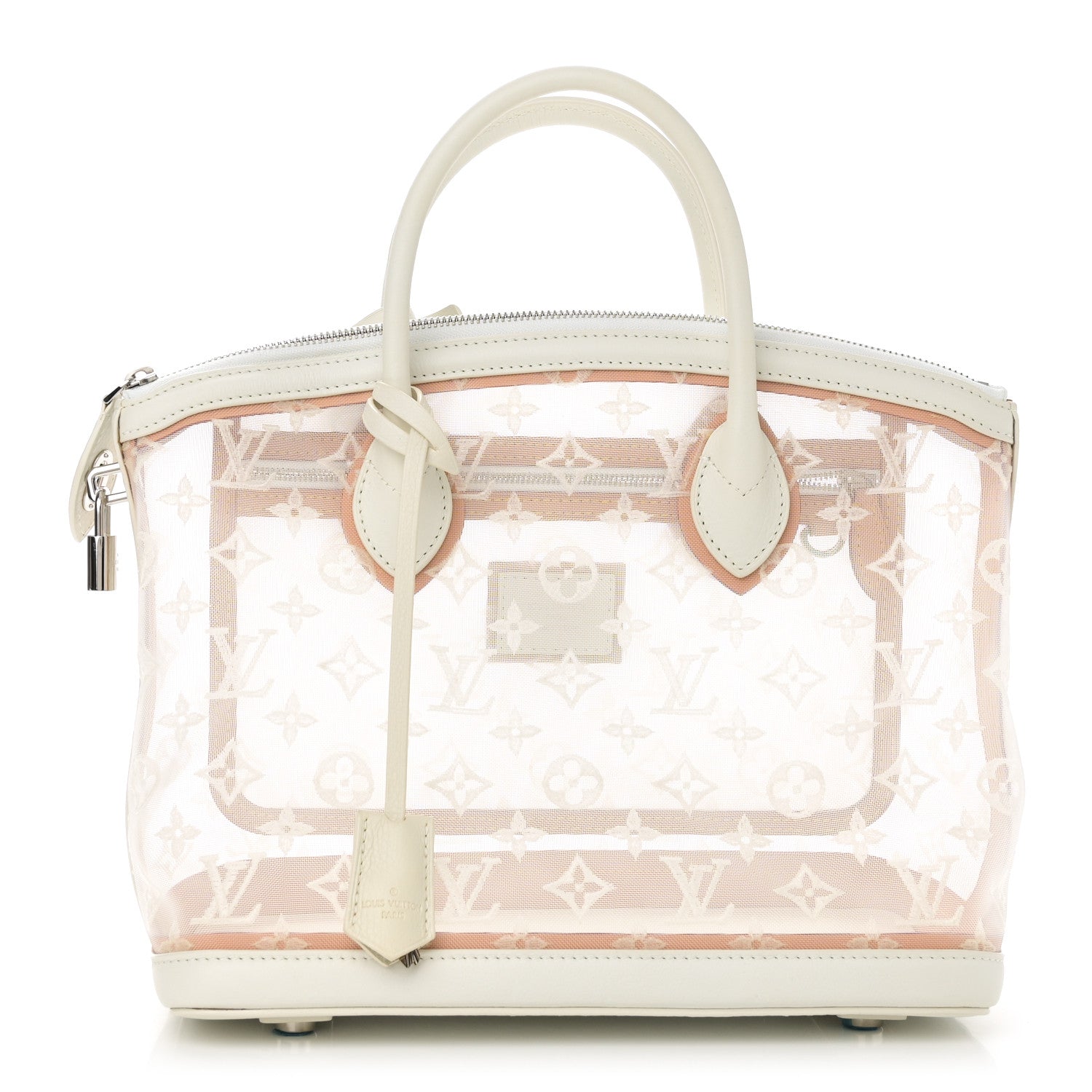 Louis Vuitton Monogram Transparence Lockit White 1 of 9
