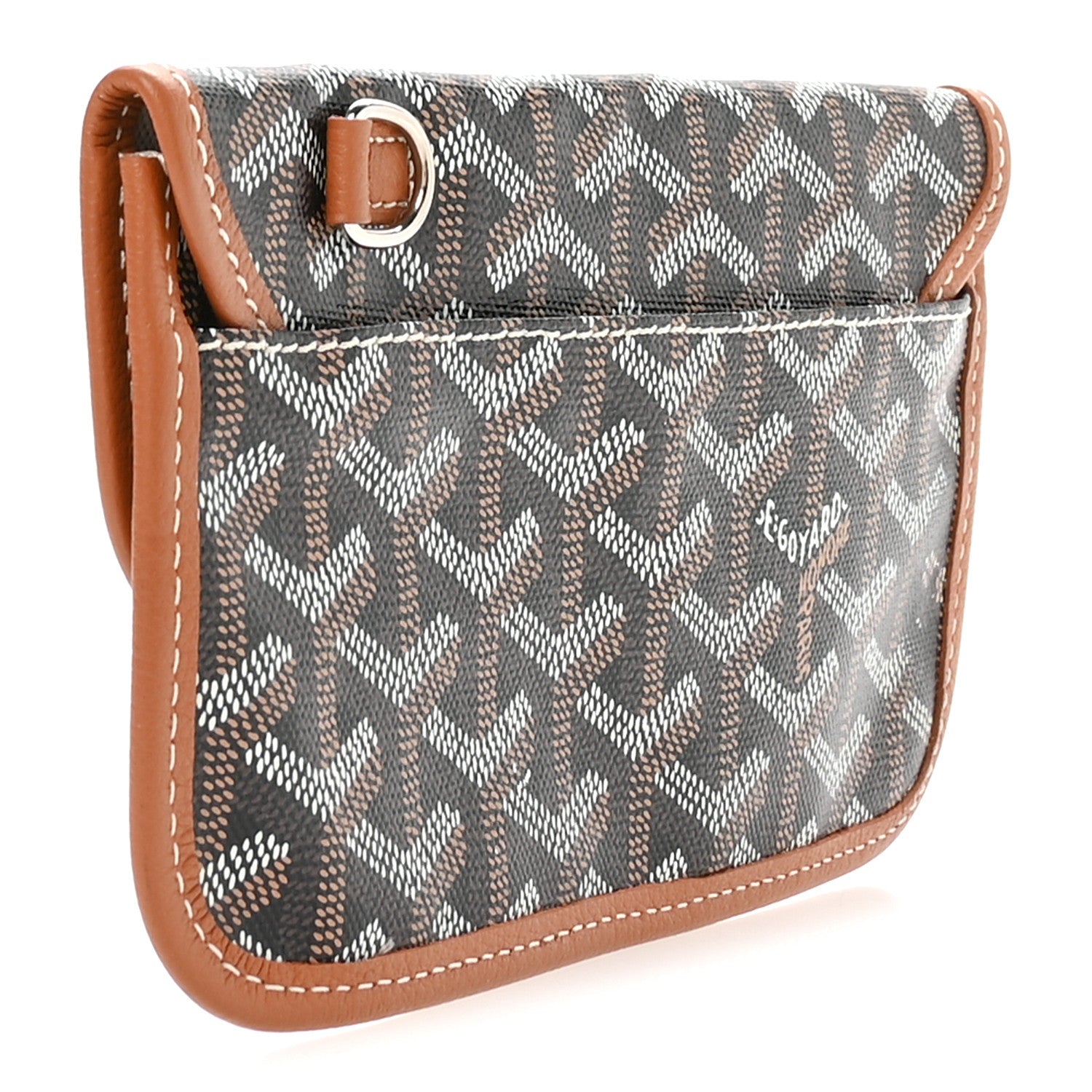 Goyard Goyardine Pouch Black Gold 3 of 6