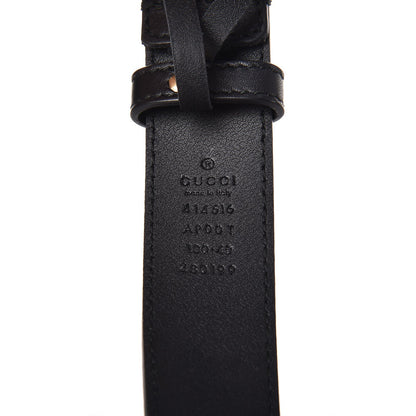 Gucci Calfskin Double G 30mm Belt 100 40 Black 4 of 8