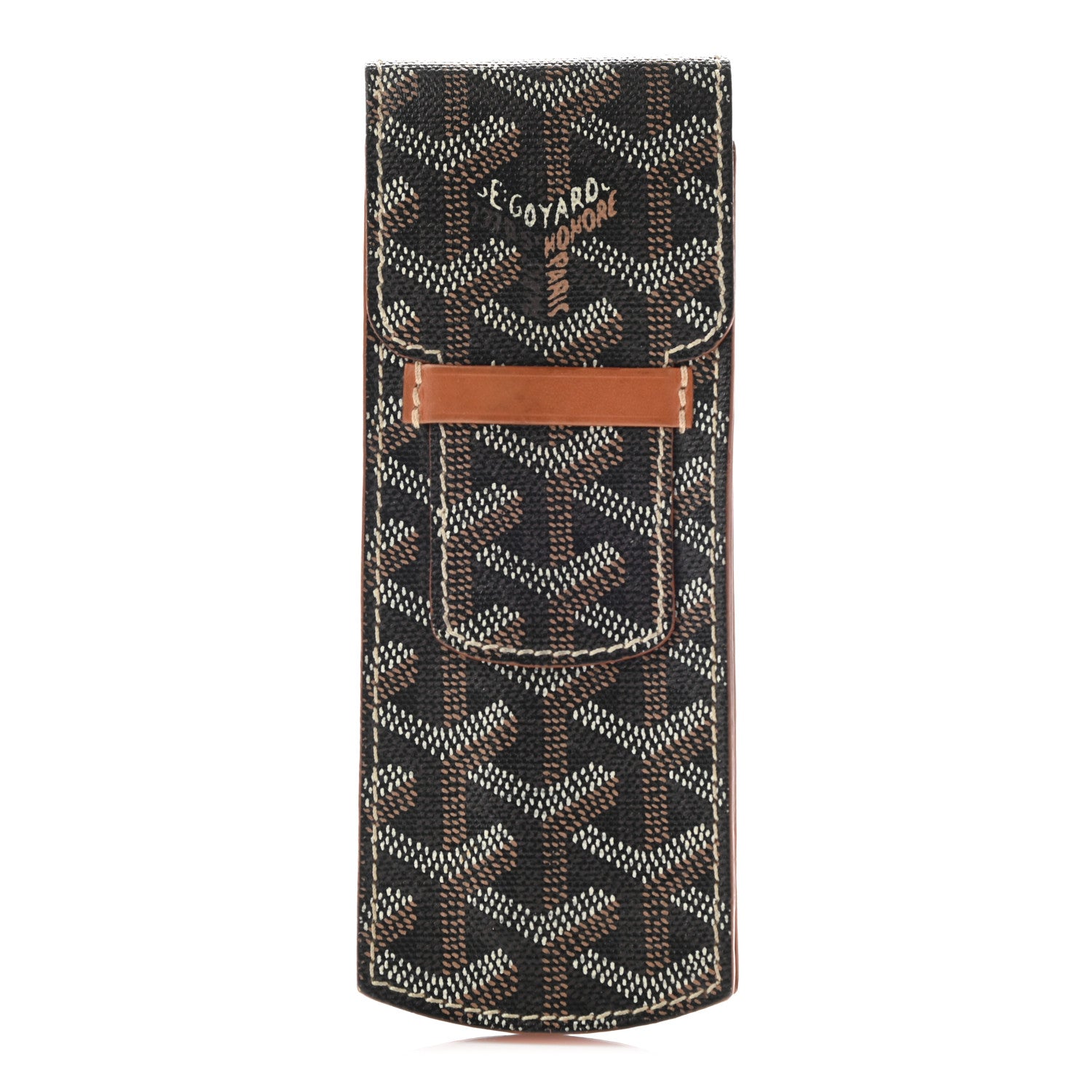 Goyard Goyardine Sunglass Case Black 1 of 7