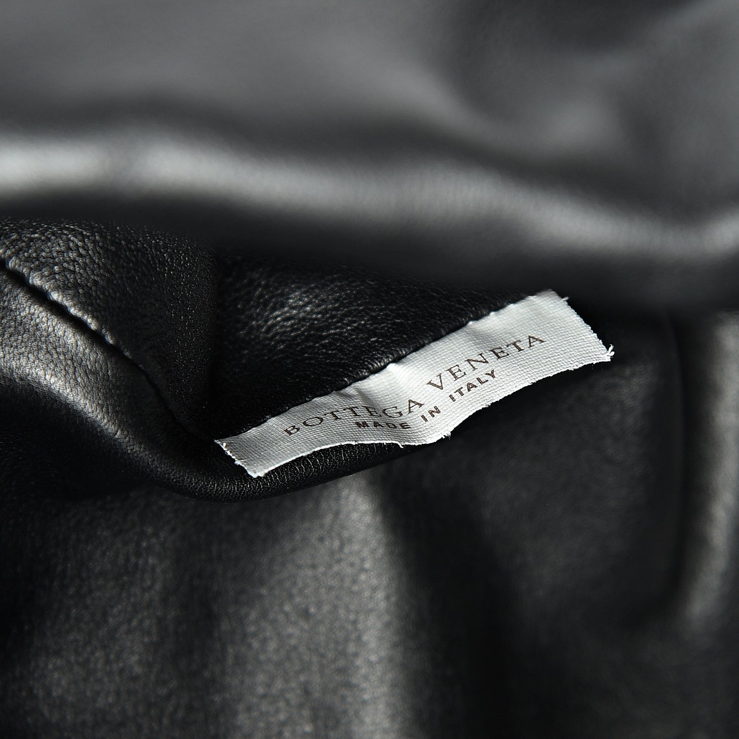 Smooth Butter Calf The Pouch Oversized Clutch Black