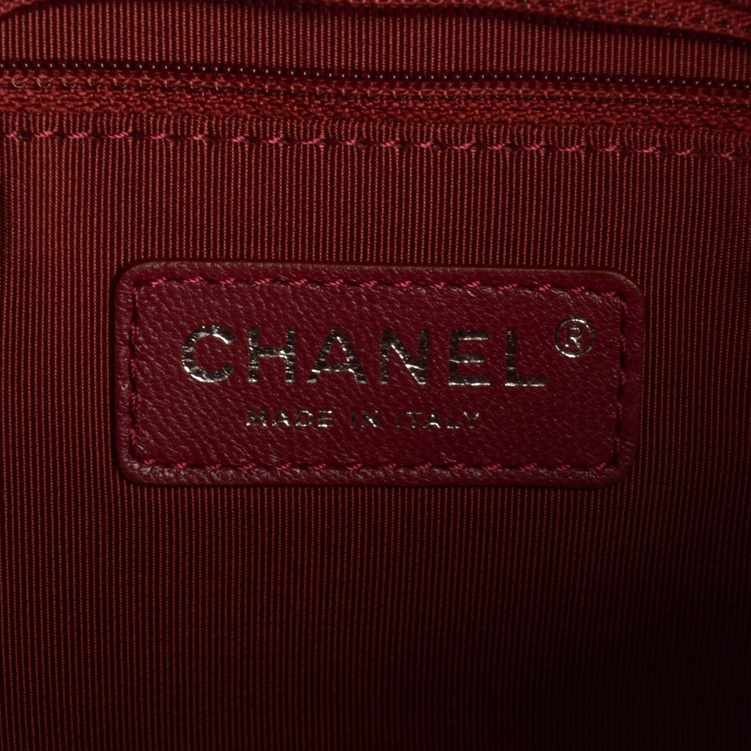 Chanel Calfskin Small Ballerine Camera Case Dark Blue 6 of 7