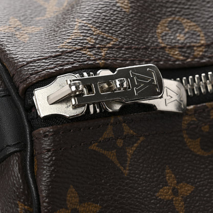Louis Vuitton Monogram Macassar Keepall Bandouliere 45 12 of 14