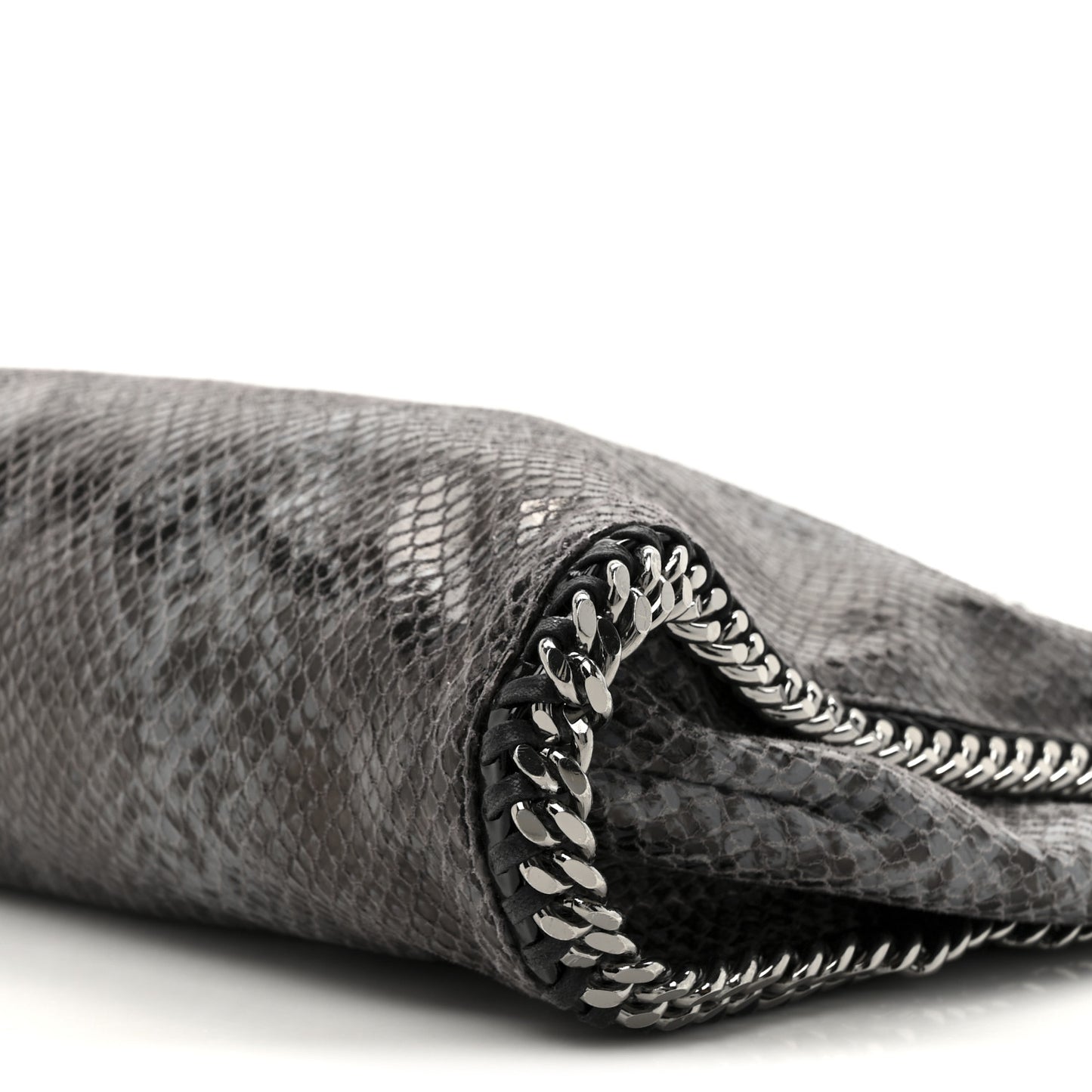 Eco Python Big Falabella Hobo Dark Grey