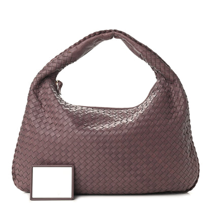 Bottega Veneta Nappa Intrecciato Large Veneta Hobo Lilac 1 of 8