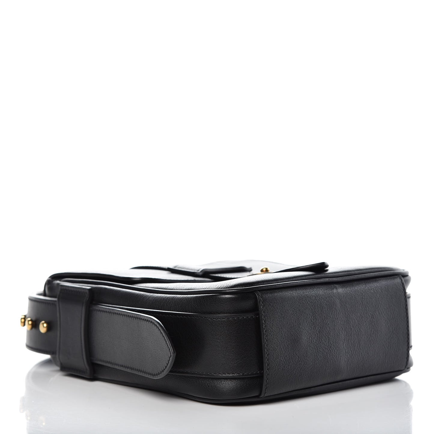 Vitello Crossbody Bag Black