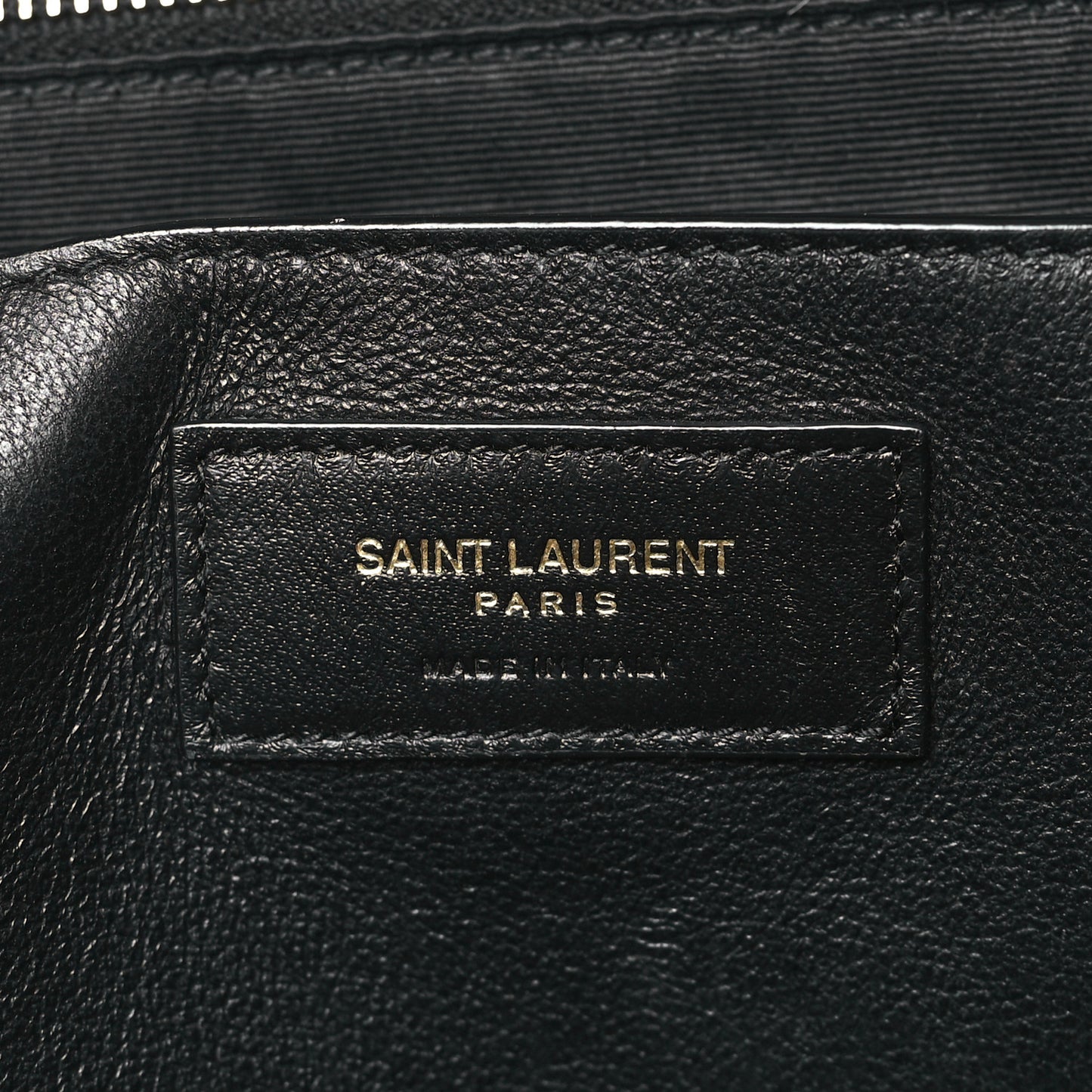 Lambskin Matelasse Monogram Large Jamie 4.3 Black