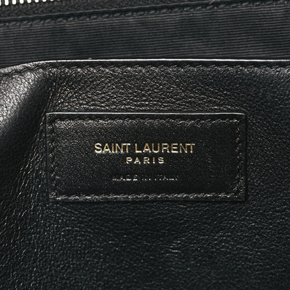 Saint Laurent Lambskin Matelasse Monogram Large Jamie 4.3 Black 6 of 9