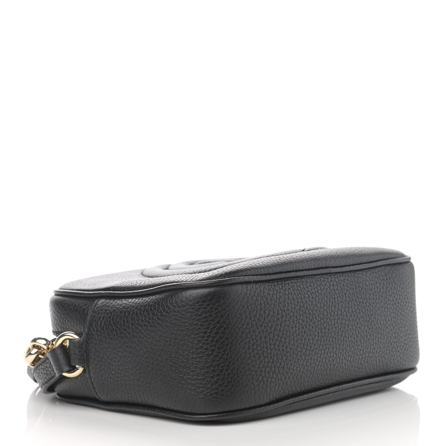 Gucci Pebbled Calfskin Small Soho Disco Bag Black 4 of 11