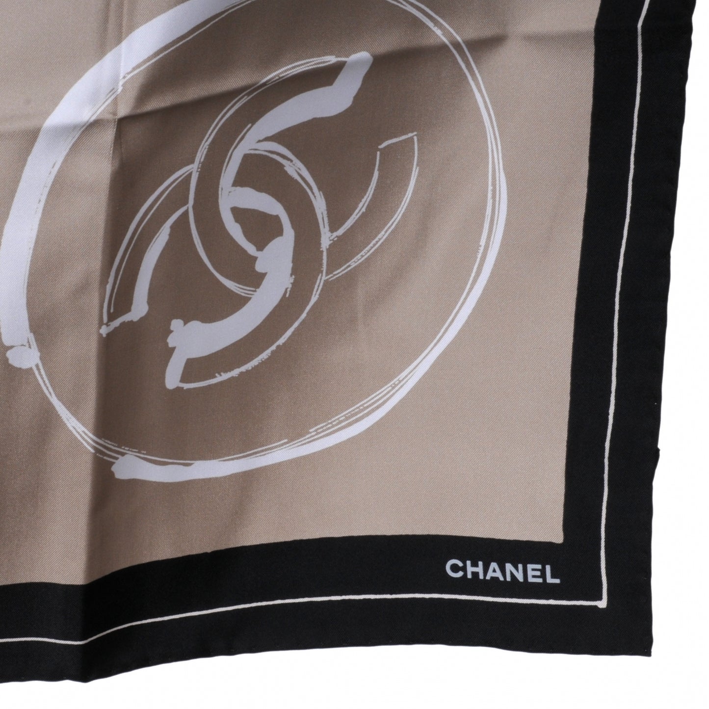 Silk Jacket Camellia CC Iconic Symbols Scarf