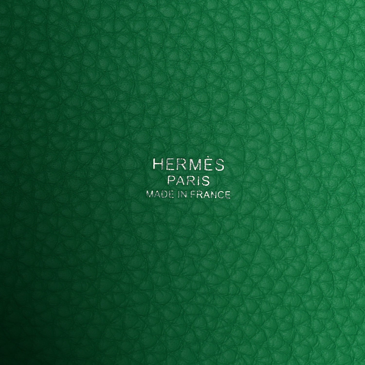Hermes Taurillon Clemence Swift Eclat Picotin Lock 18 PM Vert Comics Bleu Frida 5 of 9