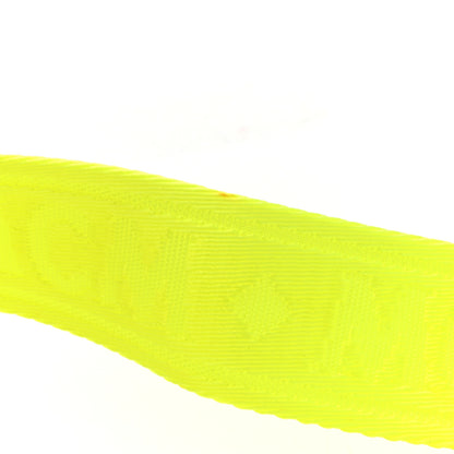 MCM Visetos Small Original Crossbody Bag Neon Yellow 10 of 10
