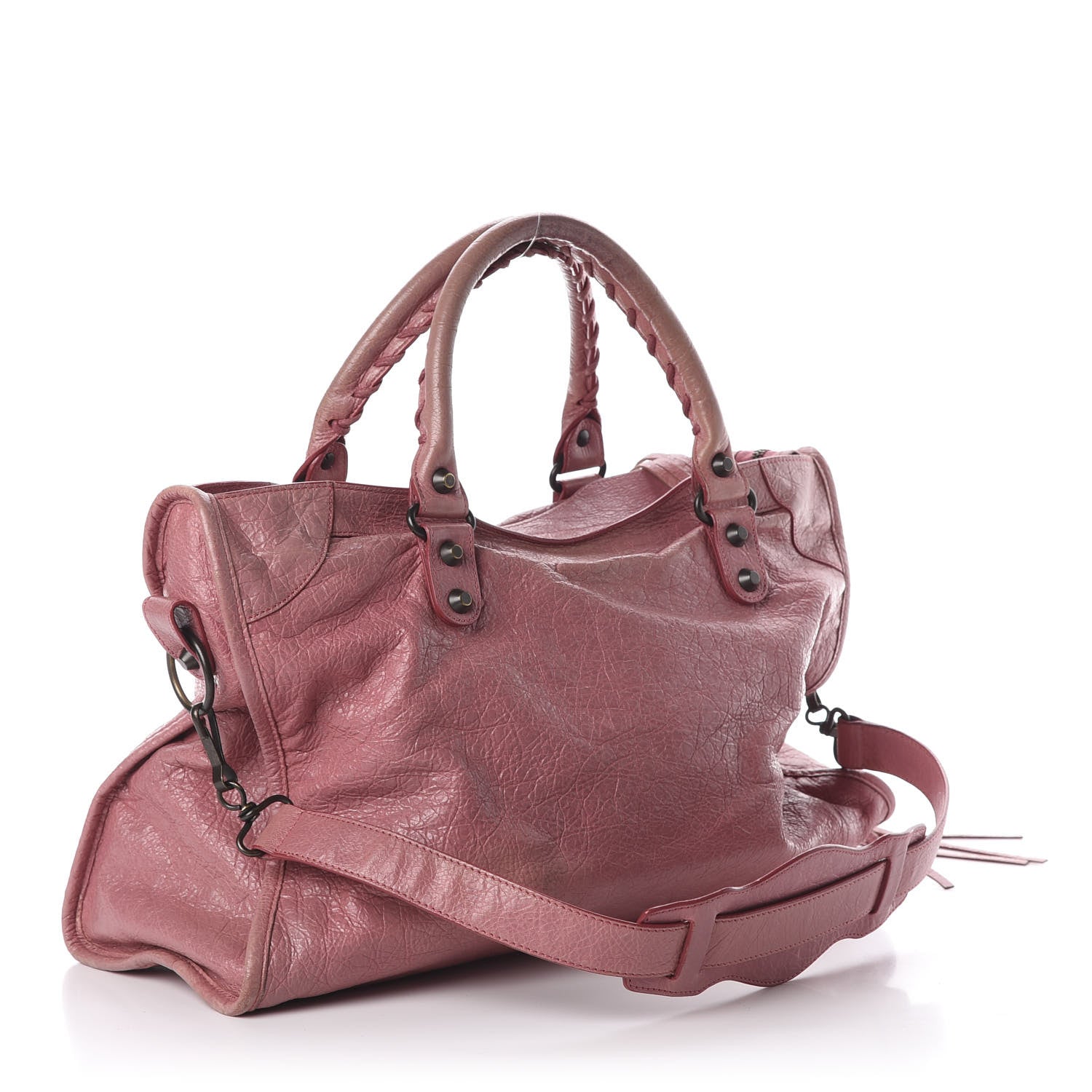 Balenciaga Agneau Classic Hardware City Rose Bombon Raspberry 4 of 10