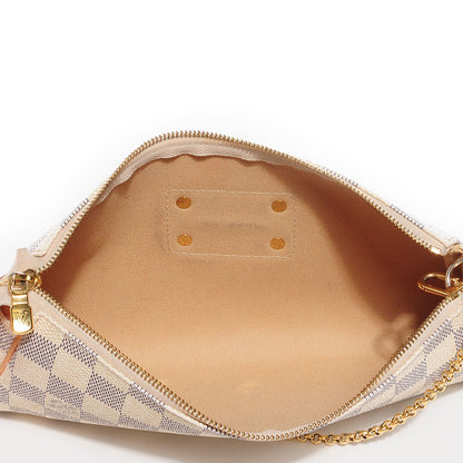 Louis Vuitton Damier Azur Eva Clutch 6 of 7