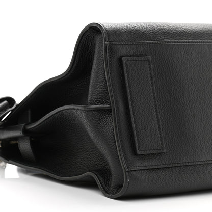 Saint Laurent Grained Calfskin Sac De Jour Souple Duffle 36H Asphalt Black 9 of 10