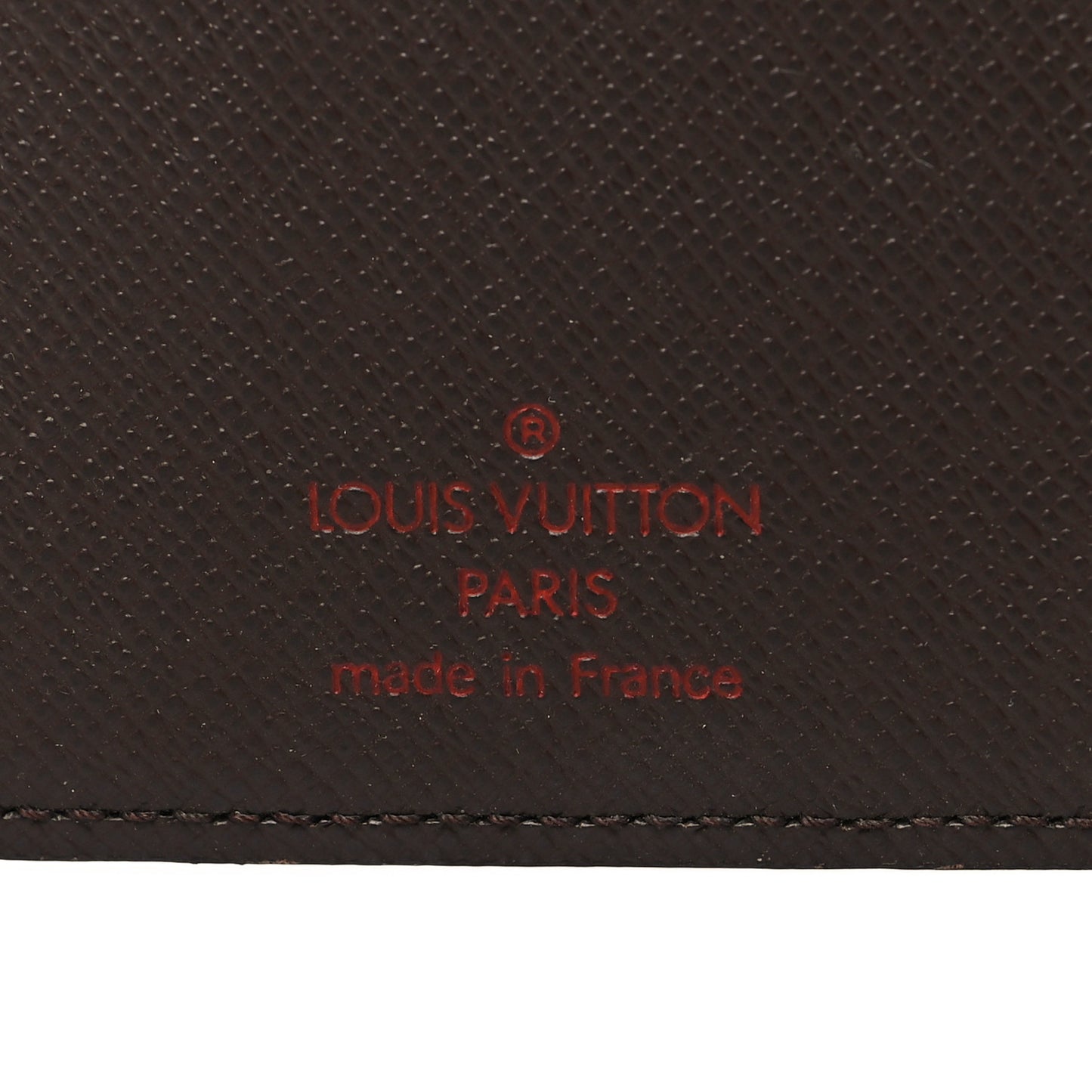 Damier Ebene Medium Ring Agenda Cover